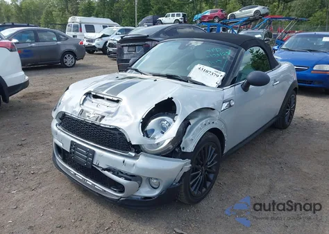 2013 Mini Roadster Cooper S from USA, damaged, VIN WMWSY3C52DT565412